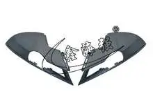 Q7 10-15 передний спойлер(с strips отверстием) 4L0 807 061 — Audi Q7 10"-15"