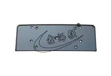 A7 13-15 накладка для номерной знак 4G8 807 285 N — Audi A7 13"-15"