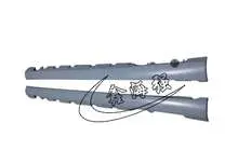 D4 боковой member накладка 4H0 853 859 — Audi A8(D4) 10"-14"