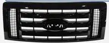 Решётка радиатора, XLT глянцевый чёрный 9L3Z8200 — Ford 2009-2014 F150