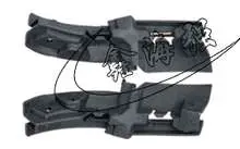 Q5 10 передний спойлер кронштейн 8R0 807 277 — Audi Q5 09"-12"
