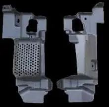 Радиатор накладка 6405A319 R 6405A320 — Mitsubishi ASX 2020