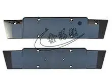 Q5PA номерной знак europe 8R0 807 285 N — Audi Q5(Q5PA) 13"-17"