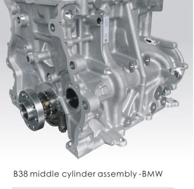 Средний блок цилиндров в сборе B38 - BMW — BMW