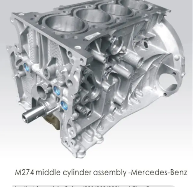 Средний блок цилиндров в сборе M274 - Mercedes-Benz — Mercedes-Benz