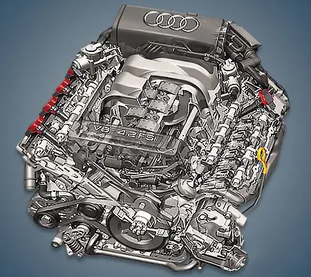 Двигатель Q7 4.2 дуга - AUDI — Audi