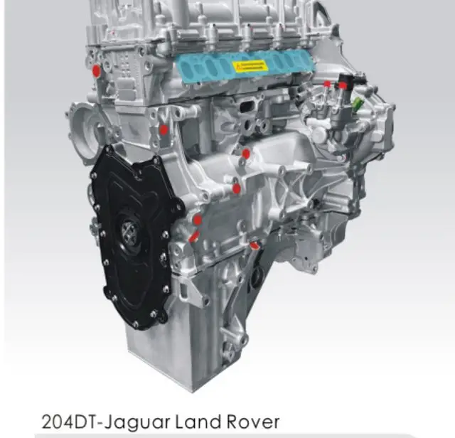 Двигатель в сборе 204DT - Jaguar Land Rover — Land Rover
