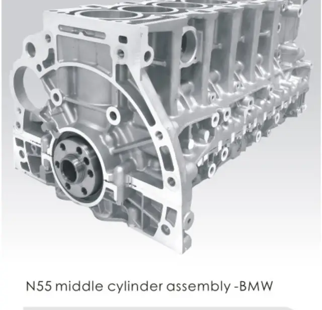 Средний блок цилиндров в сборе N55 - BMW — BMW