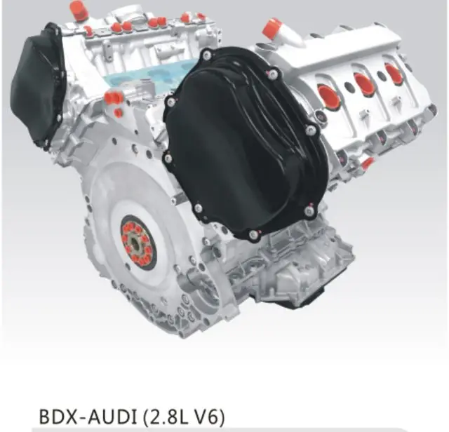 Двигатель в сборе BDX - Audi — Audi