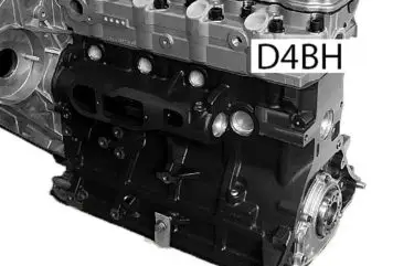 Двигатель D4BH - Hyundai — Hyundai