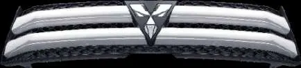 Решётка радиатора 7450B240 (silver) — Mitsubishi Eclipse Cross 2018