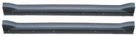 Outlander боковой бампер 6512A015 R 6512A016 — Mitsubishi Outlander 2008
