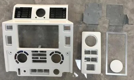 Land Rover старый Defender Dashboard Double DIN белый — Land Rover