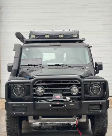 INEOS Grenadier силовой бампер (кенгурин) Kits (including Winch кронштейн&противотуманный Lmap накладка) — INEOS