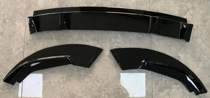 VW T6.1 2020-2023 передний Splitter глянцевый чёрный — Volkswagen