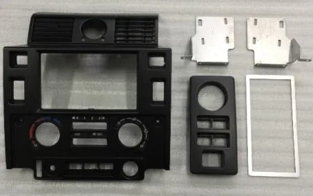 Land Rover старый Defender Dashboard Double DIN Matt чёрный — Land Rover