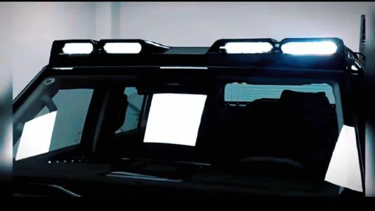 Jetour T2 Defender стиль крыша фонарь — Chery