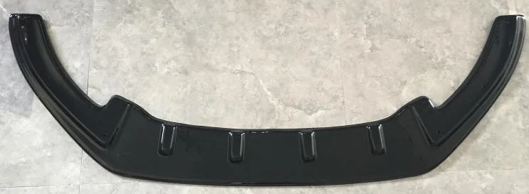 VW Caddy 15-18 передний Splitter глянцевый чёрный (ADDED под THE GENIUNE бампер) — Volkswagen
