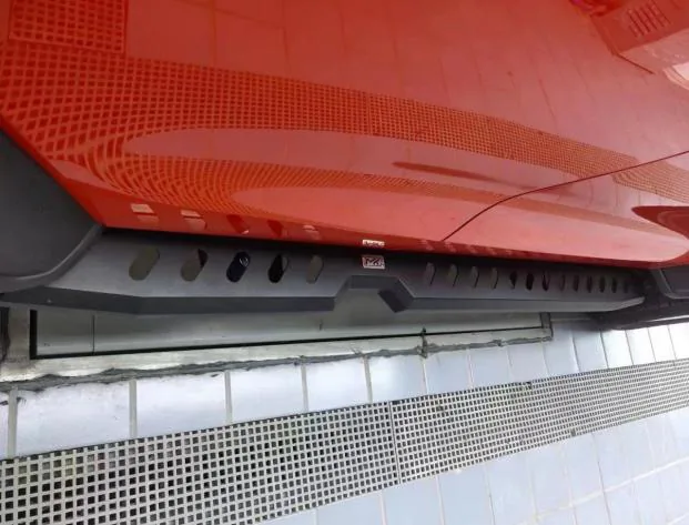 Бак 300 MK стиль порог-подножка (The кронштейн is installed on the main балка) — Tank (GWM)