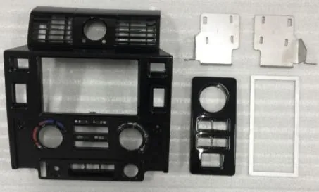 Land Rover старый Defender Dashboard Double DIN глянцевый чёрный — Land Rover
