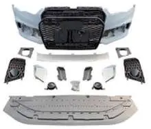 A6C7PA/16-18 RS6 задний диффузор+выхлопные насадки (обычный/sline) — Audi